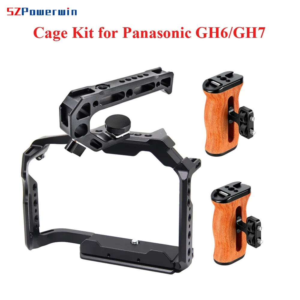 Camera Cage Rig - SZPowerwin-Kit de caméra pour Panasonic GH7