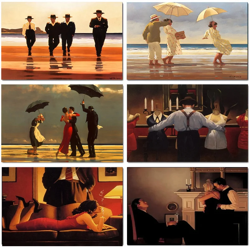 Photography Hobby - Artiste écossais Jack Vettriano Portrait œuvre