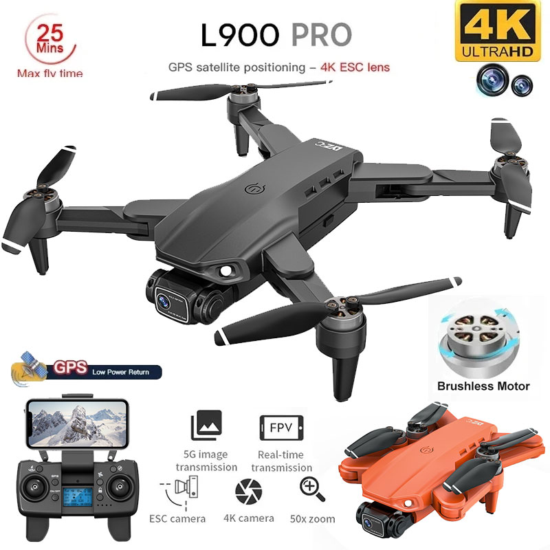 Photography Drone - L900 Pro GPS Drone 4K professionnel
