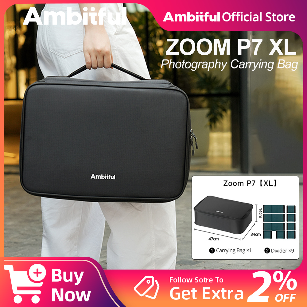 Photography Drone - Ambitful ZOOM P7II XL sac de