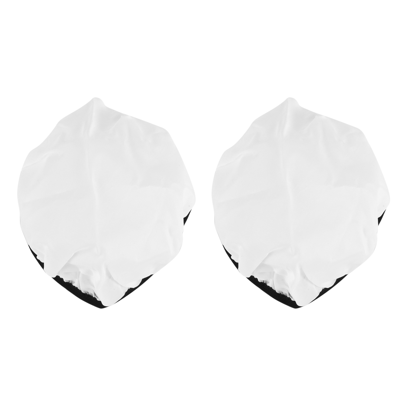 Strobe Light Studio - 2X tissu diffuseur blanc doux pour