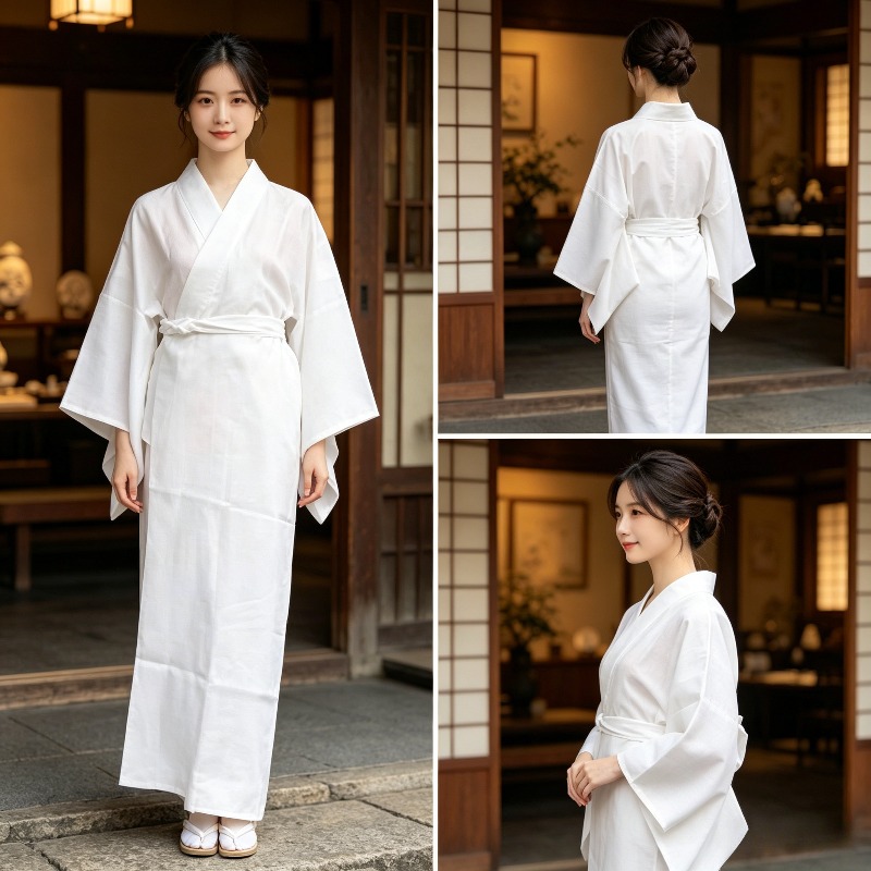 Photography Date - Doublure de kimono, sous-vêtements polyvalents, yukata