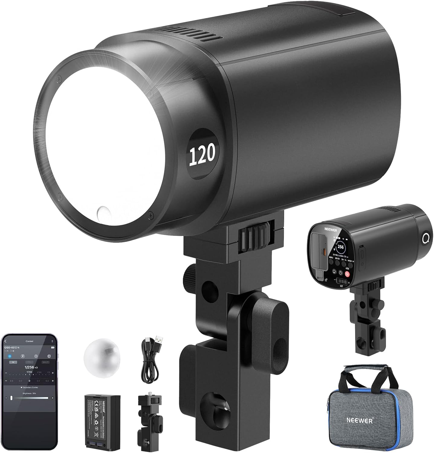 Strobe Light Studio - NEEWER Q120 120Ws 2.4G TTL Flash