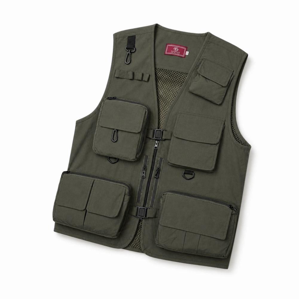Photography Vest - Gilet de pêche décontracté imperméable à