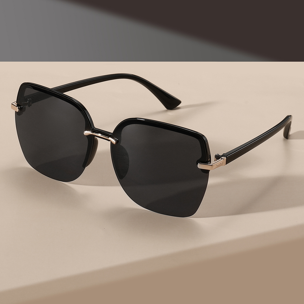 Photography Street - Lunettes rétro minimalistes à grande monture