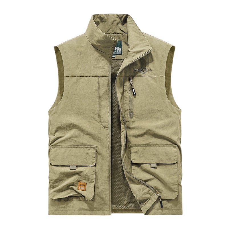 Photography Vest - Gilets fins en maille pour hommes,