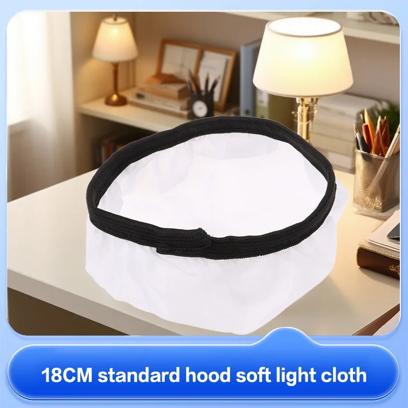 Strobe Light Studio - Tissu diffuseur blanc doux pour photographie,
