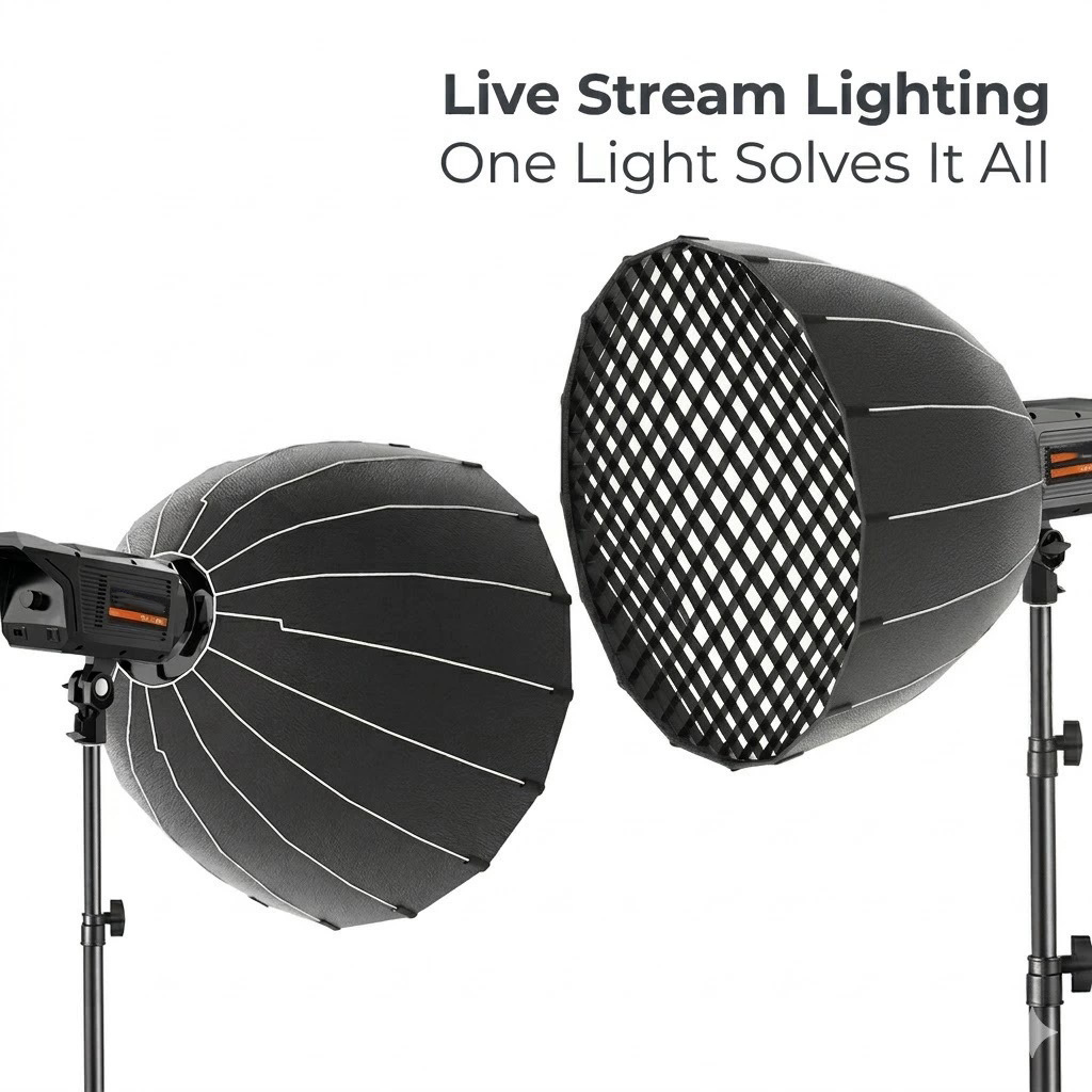 Strobe Light Studio - Lumière vidéo LED de studio 100W