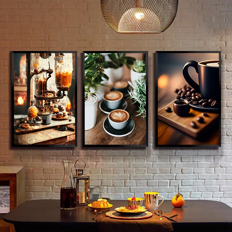Photography Coffee - Vintage grain de café main café
