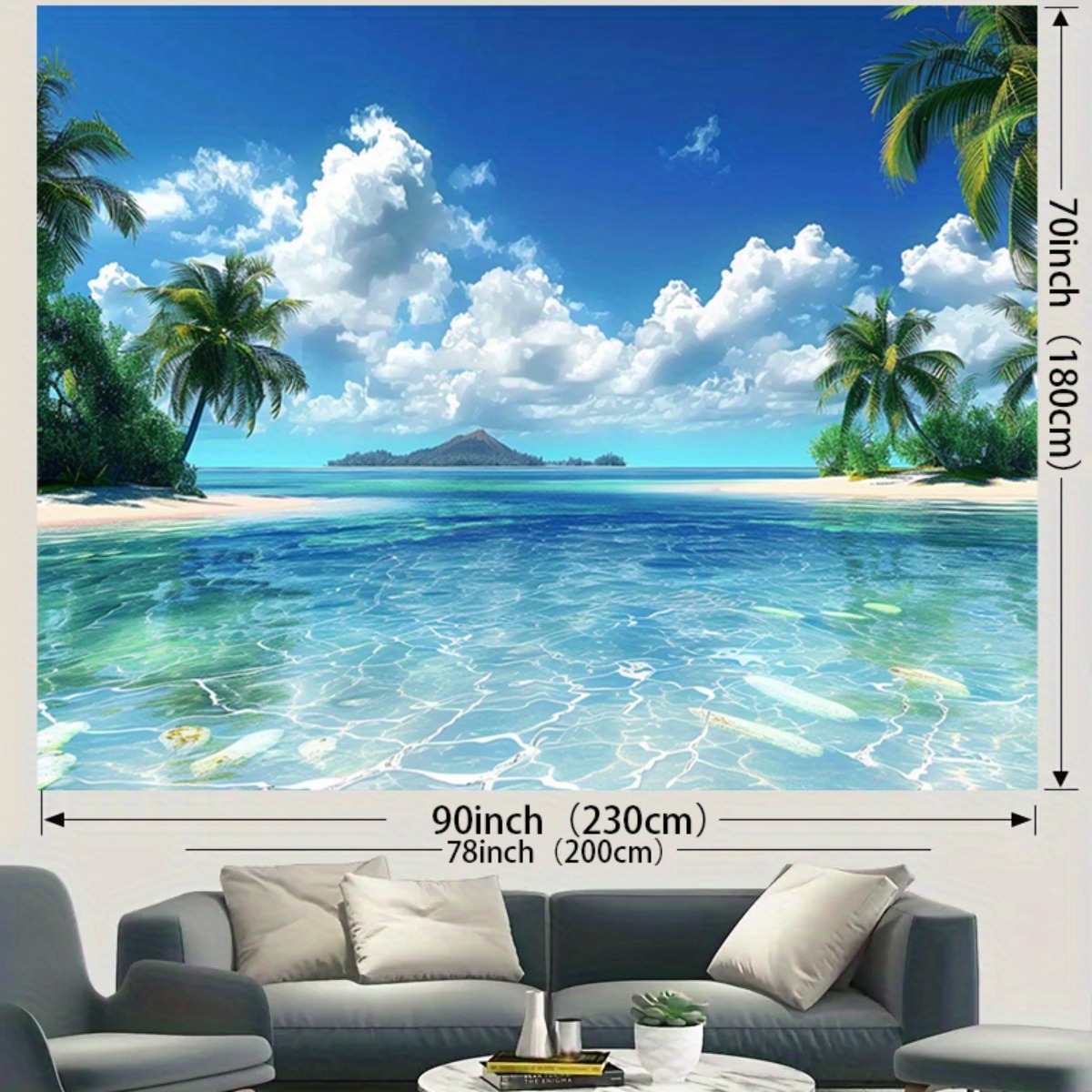 Toile de fond de plage tropica - Photography Aesthetic avis et prix