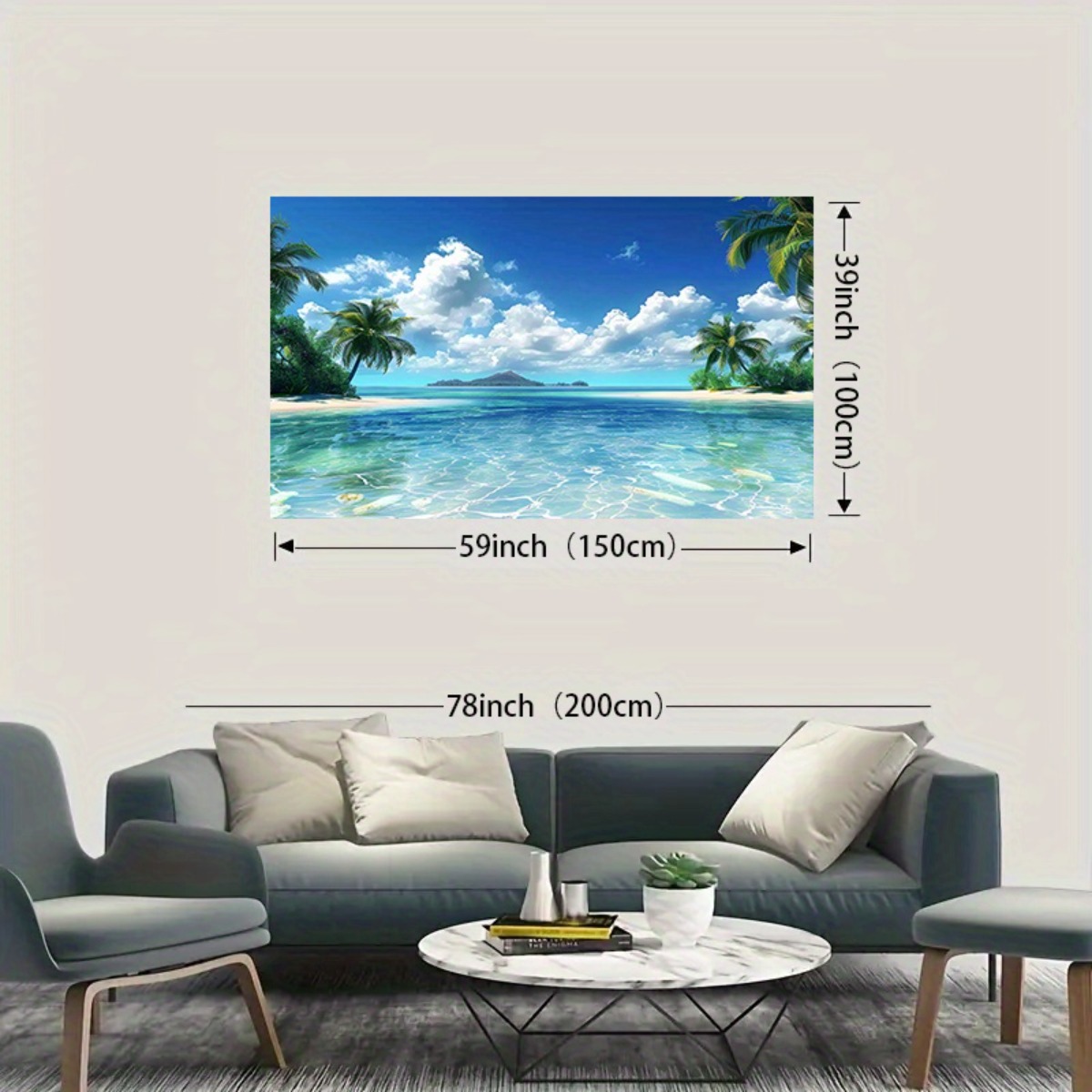 Toile de fond de plage tropica - Photography Aesthetic avis et prix