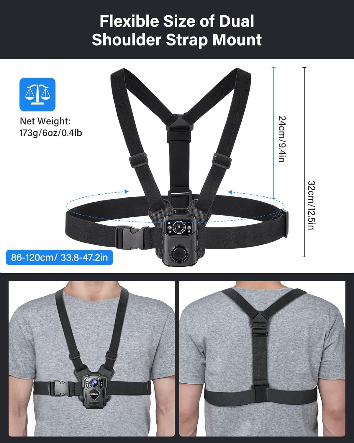 BOBLOV support de gilet de cam - Photography Vest avis et prix