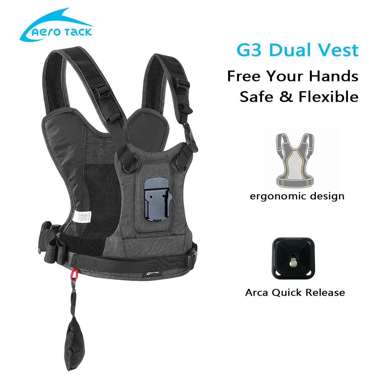 Sangle de caméra Aero Tack G3, - Photography Vest avis et prix