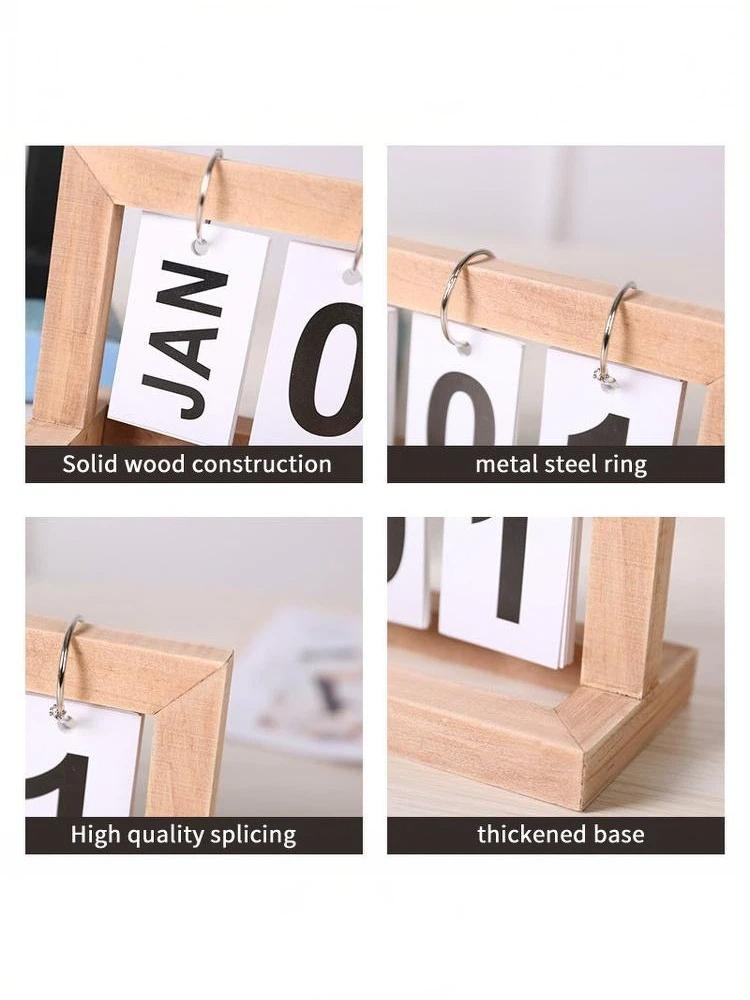 Calendrier perpétuel en bois,  - Photography Date avis et prix