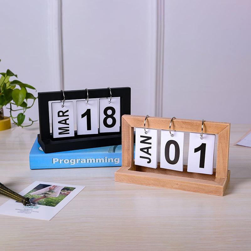 Calendrier perpétuel en bois,  - Photography Date avis et prix