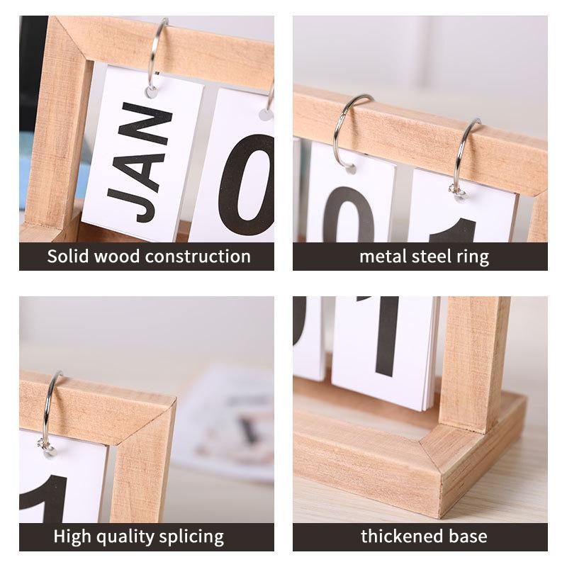Calendrier perpétuel en bois,  - Photography Date avis et prix