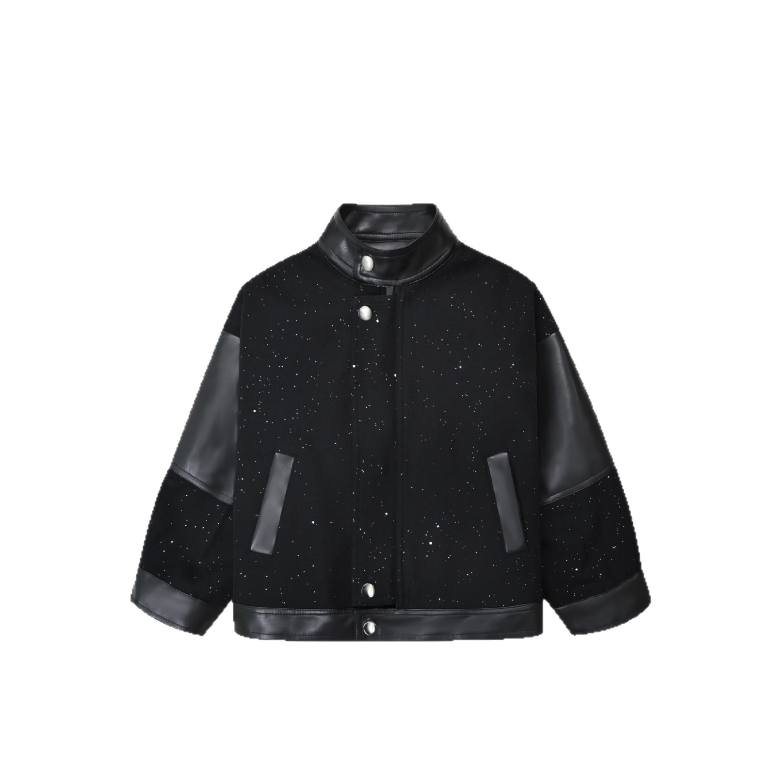 Veste de moto en cuir Pu brill - Photography Street avis et prix