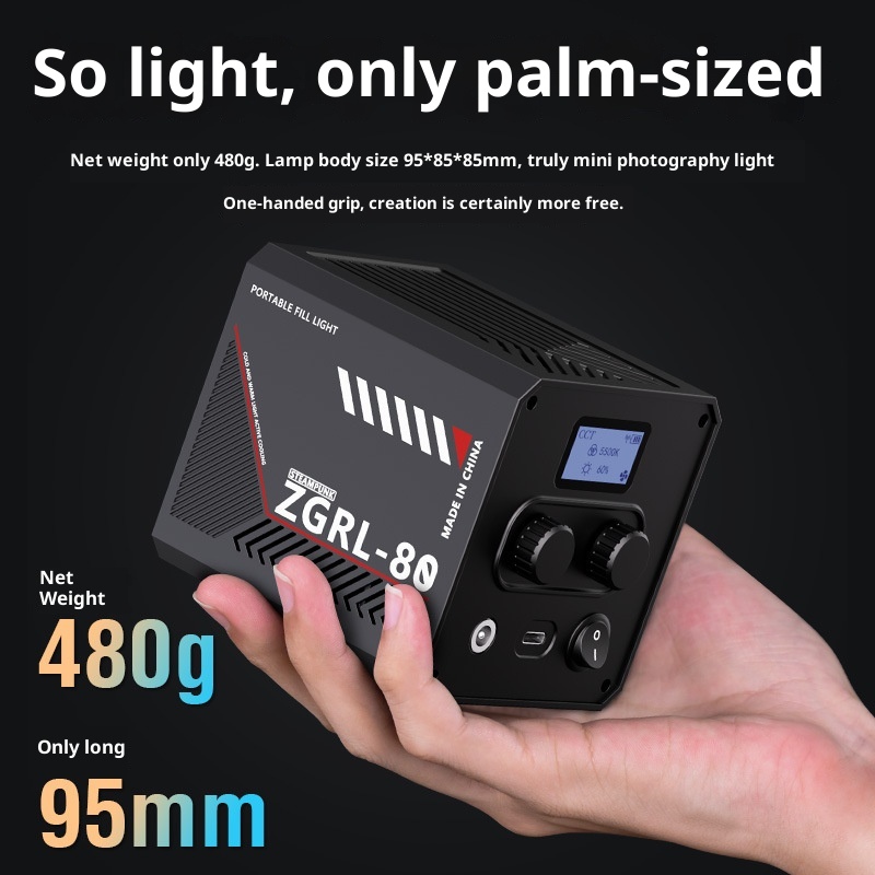 ZGRL80 80W COB LED lumière vid - Photography Treatment avis et prix