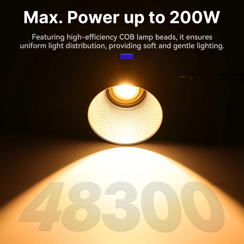 Ulanzi VL-200Bi 200W Lumière v - Strobe Light Studio avis et prix