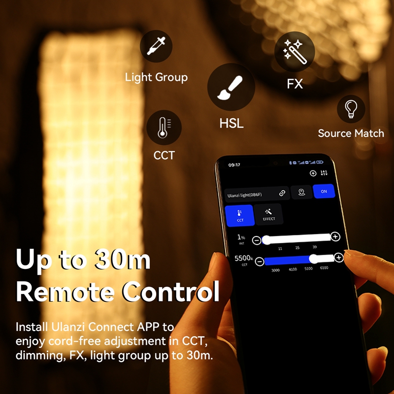 Ulanzi VL-200Bi 200W Lumière v - Strobe Light Studio avis et prix