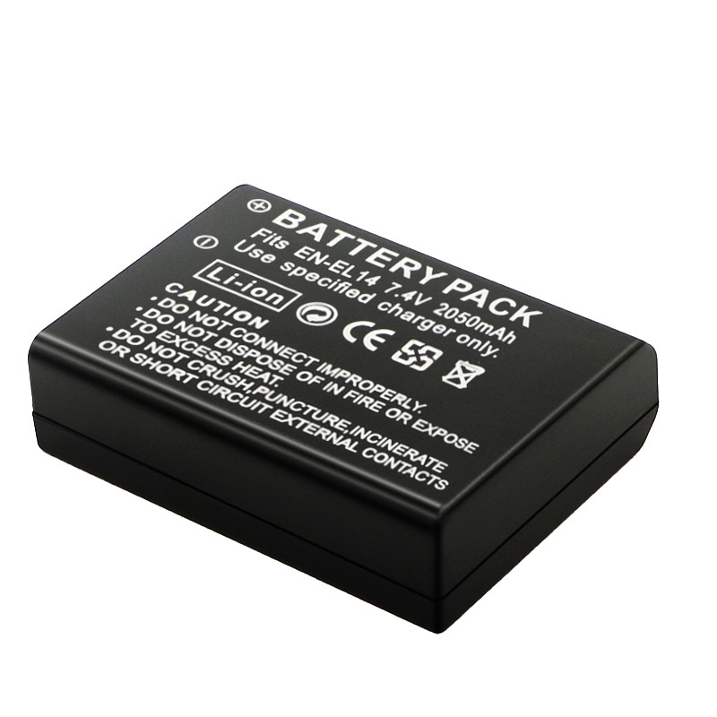 Batterie de caméra 2050mah EN- - Nikon Camera D3500 avis et prix