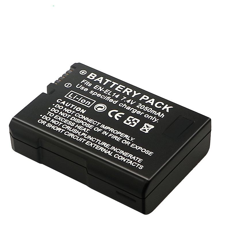 Batterie de caméra 2050mah EN- - Nikon Camera D3500 avis et prix