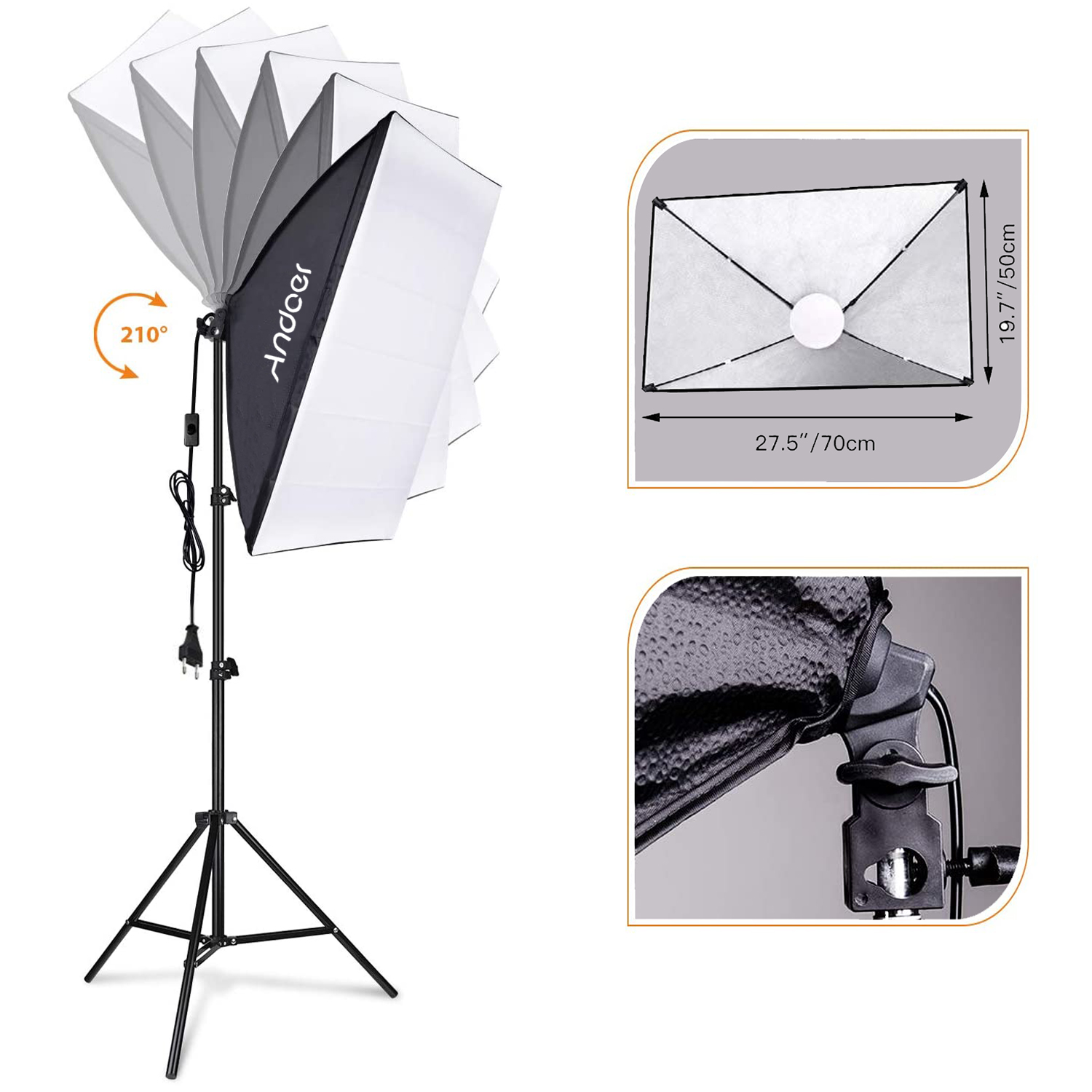 Ensemble d'éclairage Softbox A - Photography Treatment avis et prix