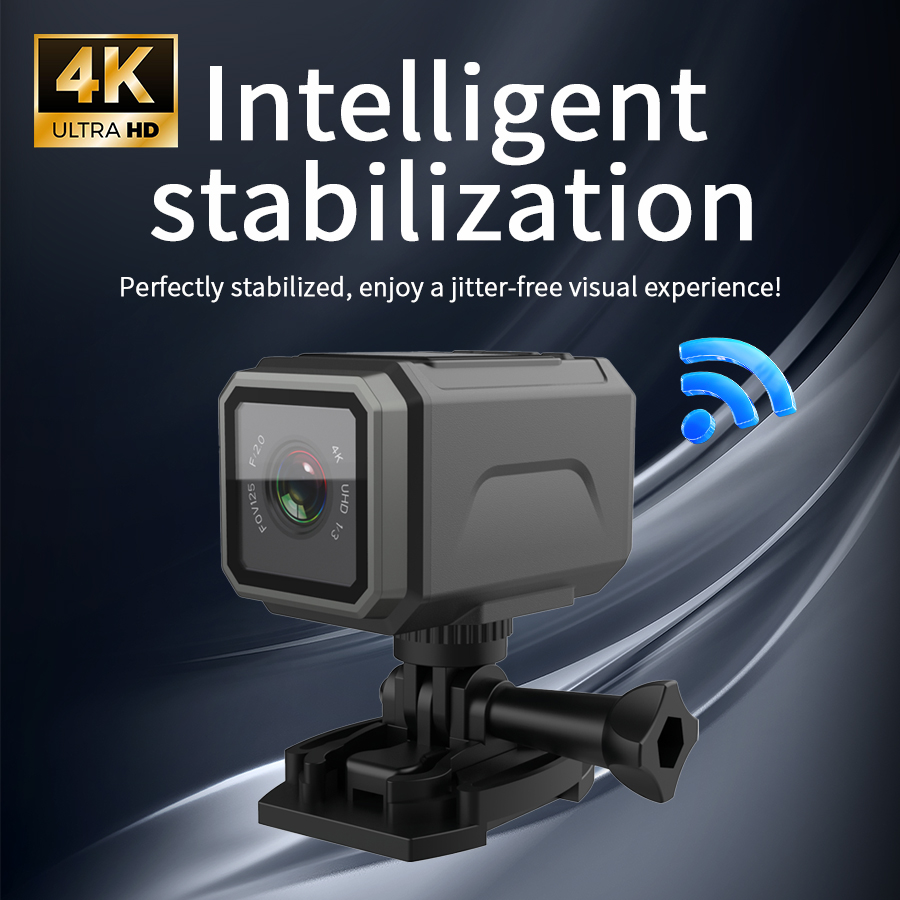 Caméra d'action 4K EIS 125 °   - Photography Date avis et prix
