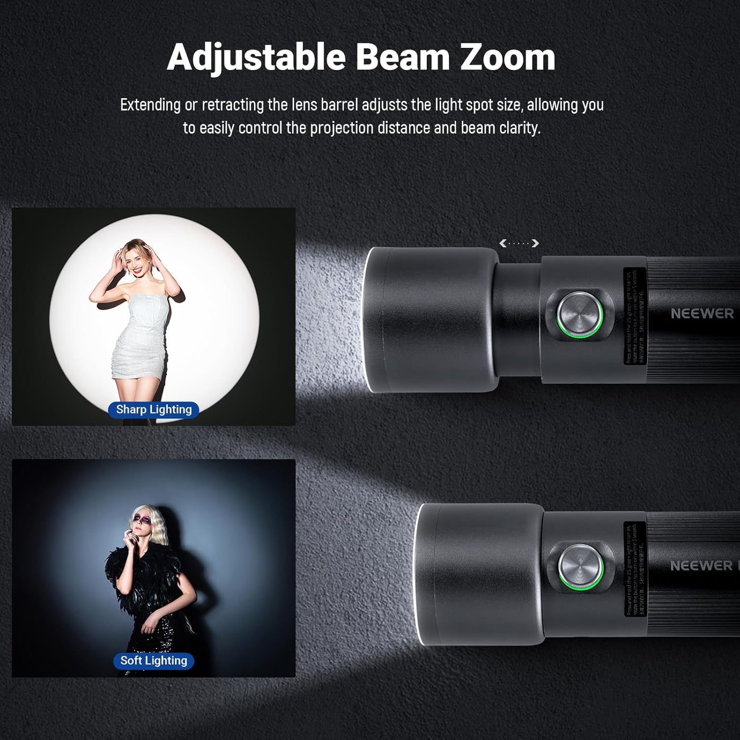 Lampe de photographie RGB NEEW - Strobe Light Studio avis et prix