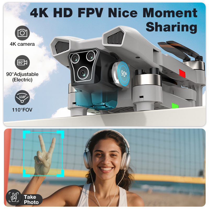 NOUVEAU Drone L017 Pro Brushle - Photography Drone avis et prix
