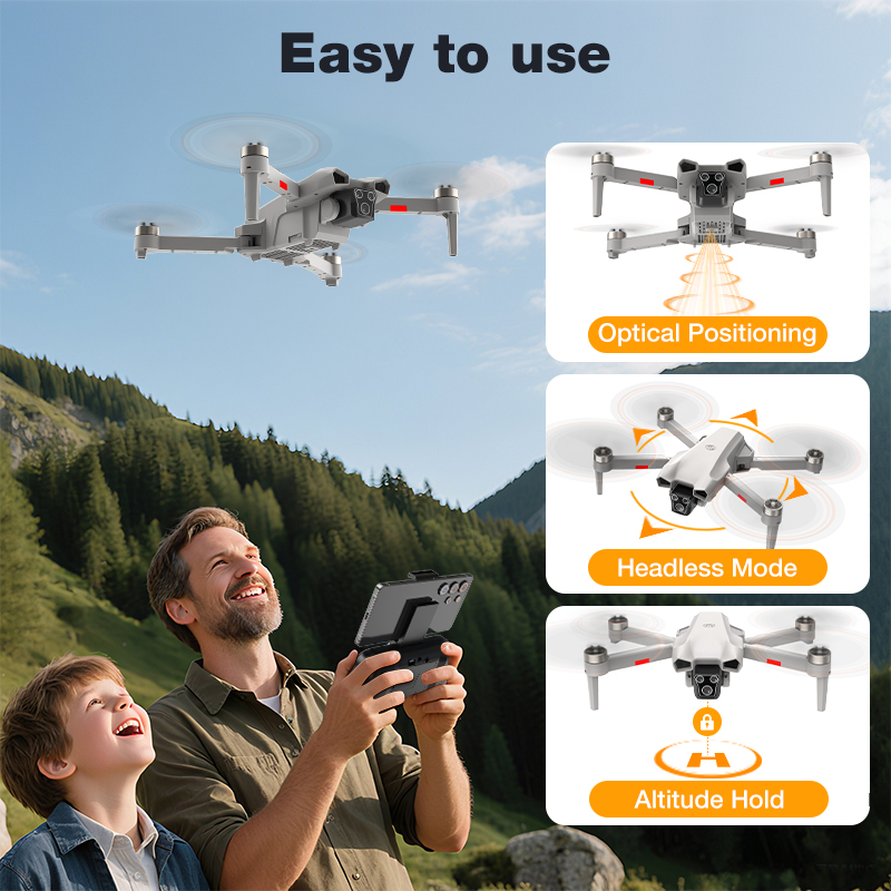 NOUVEAU Drone L017 Pro Brushle - Photography Drone avis et prix
