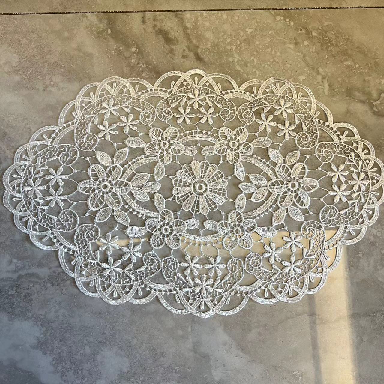 Sous-verres ovales en dentelle - Photography Coffee avis et prix